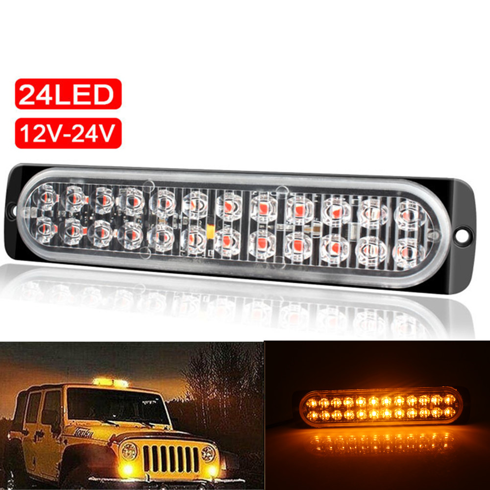 Sos Light Strobe - Car LED Strobe Light 12-24V Truck