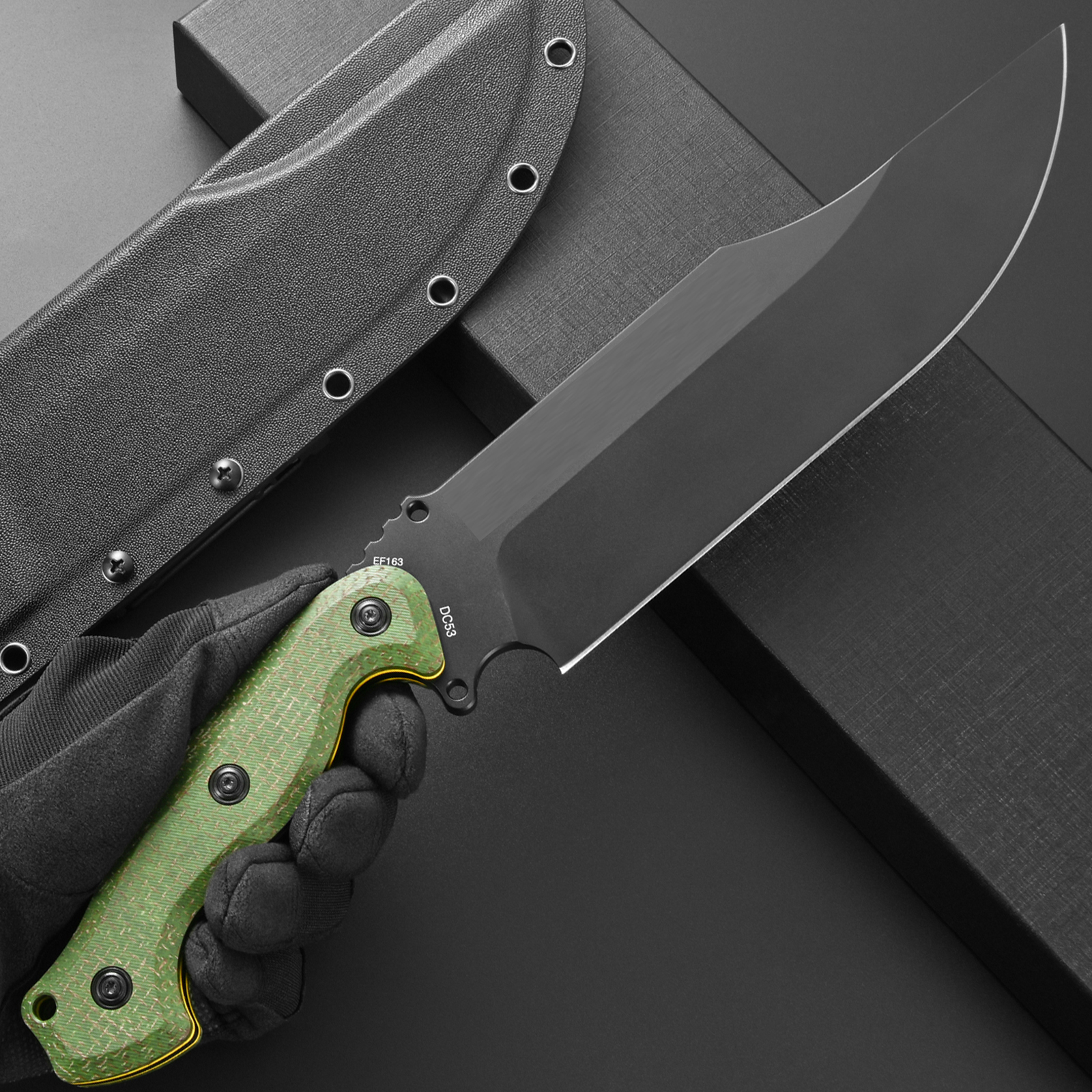 Eafengrow EF163 Fixed Blade Kn - Bushcraft Knife Fixed recensie en prijs