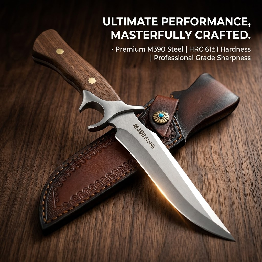 Outdoor Pocket knife M390 stee - Bushcraft Knife Fixed recensie en prijs