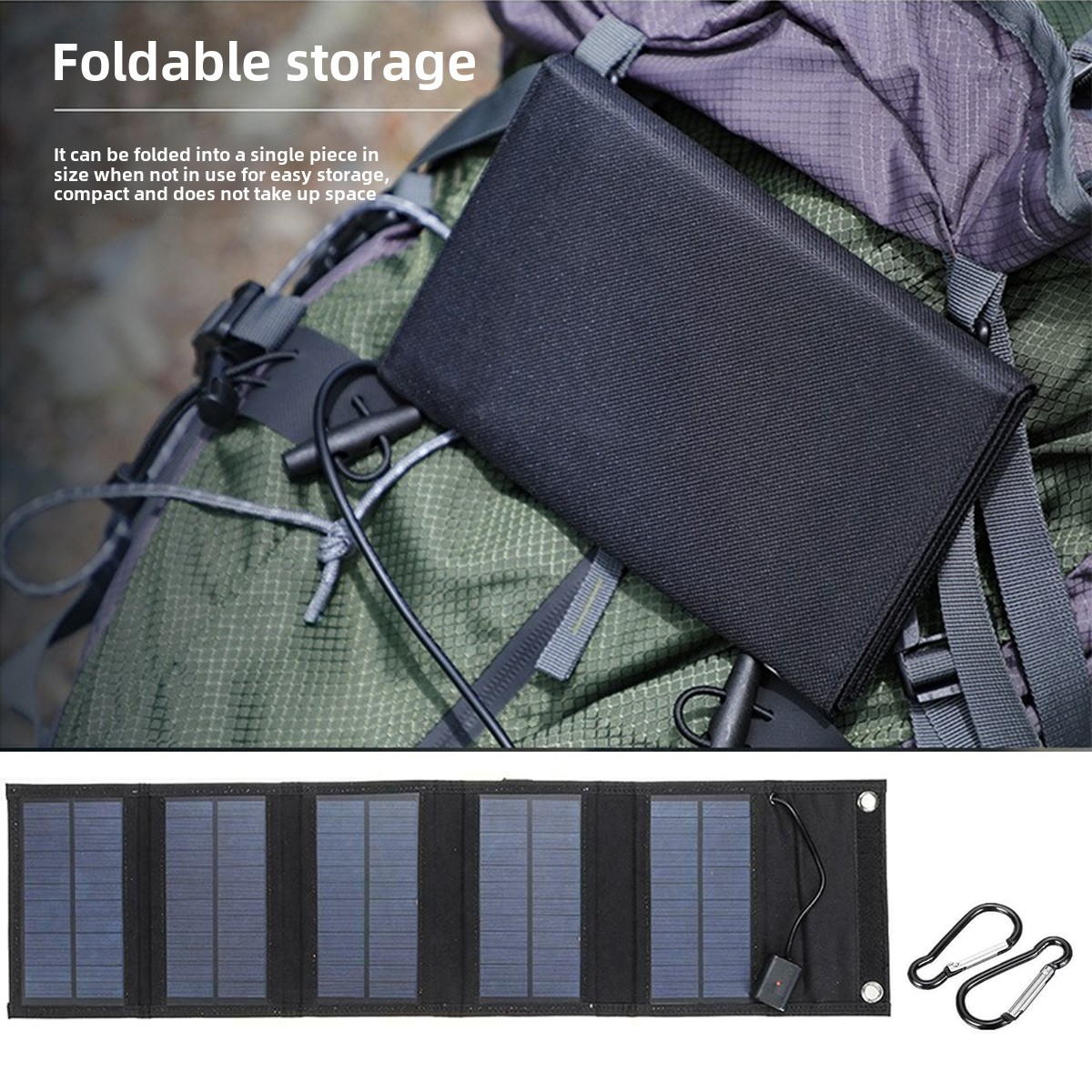 Backpack Carry Foldable Waterp - Solar Emergency Charger recensie en prijs