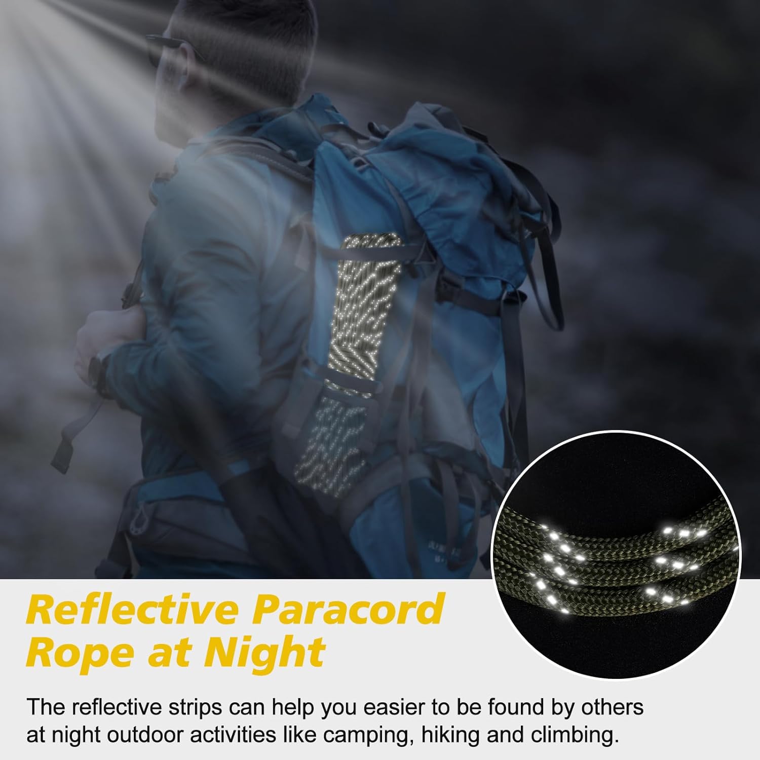 1000lb Reflective Paracord Rop - Para Cord 1000Ft recensie en prijs