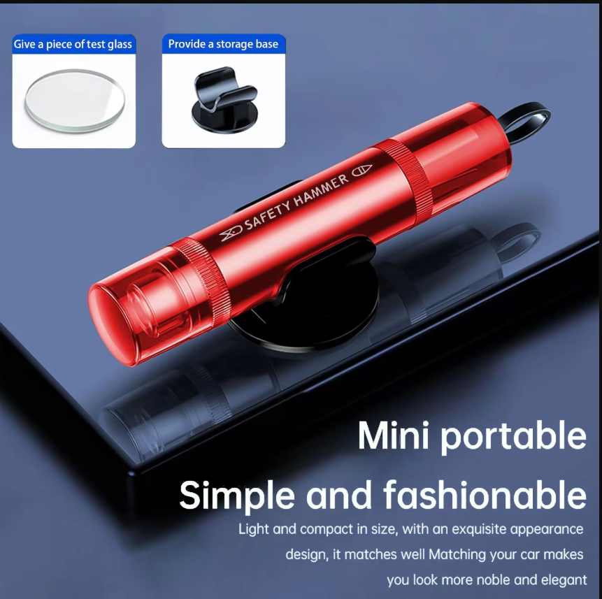 Car Safety Hammer Window Glass - Rescue Rope Throw recensie en prijs