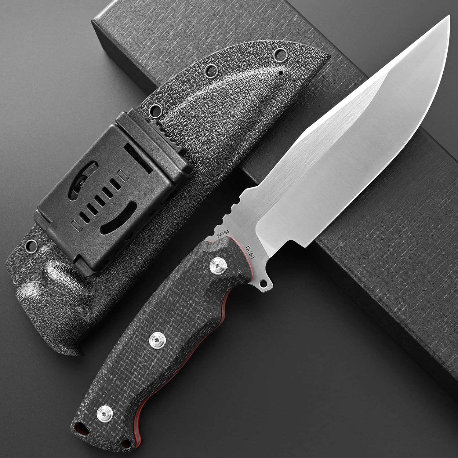 Eafengrow EF164 Fixed Blade Kn - Bushcraft Knife Fixed recensie en prijs