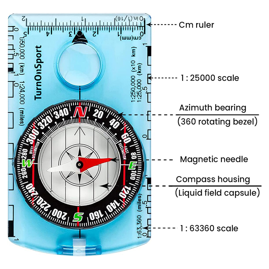 Professional Waterproof Campin - Compass Lensatic recensie en prijs