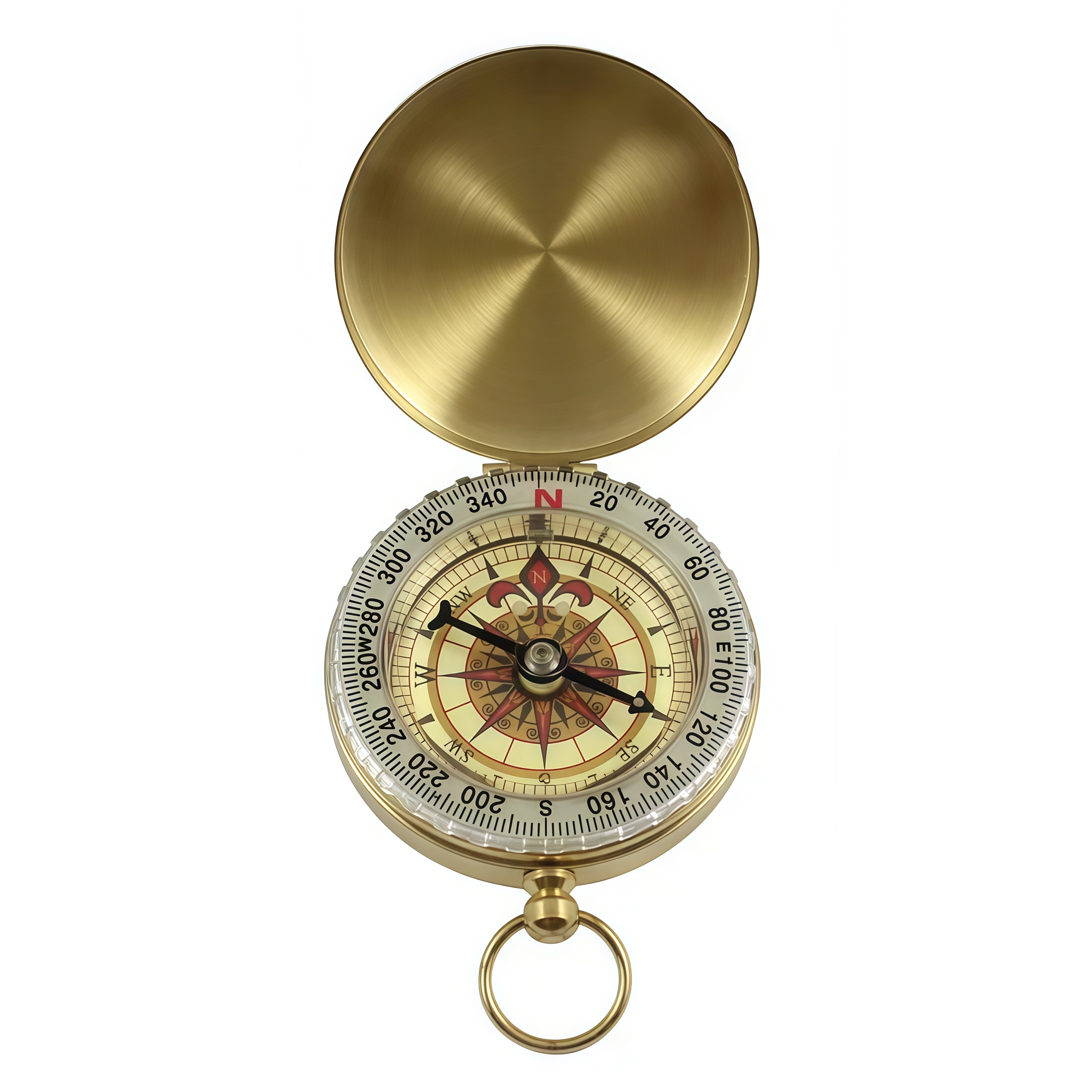 Brass Outdoor Compass - Gold C - Compass Lensatic recensie en prijs