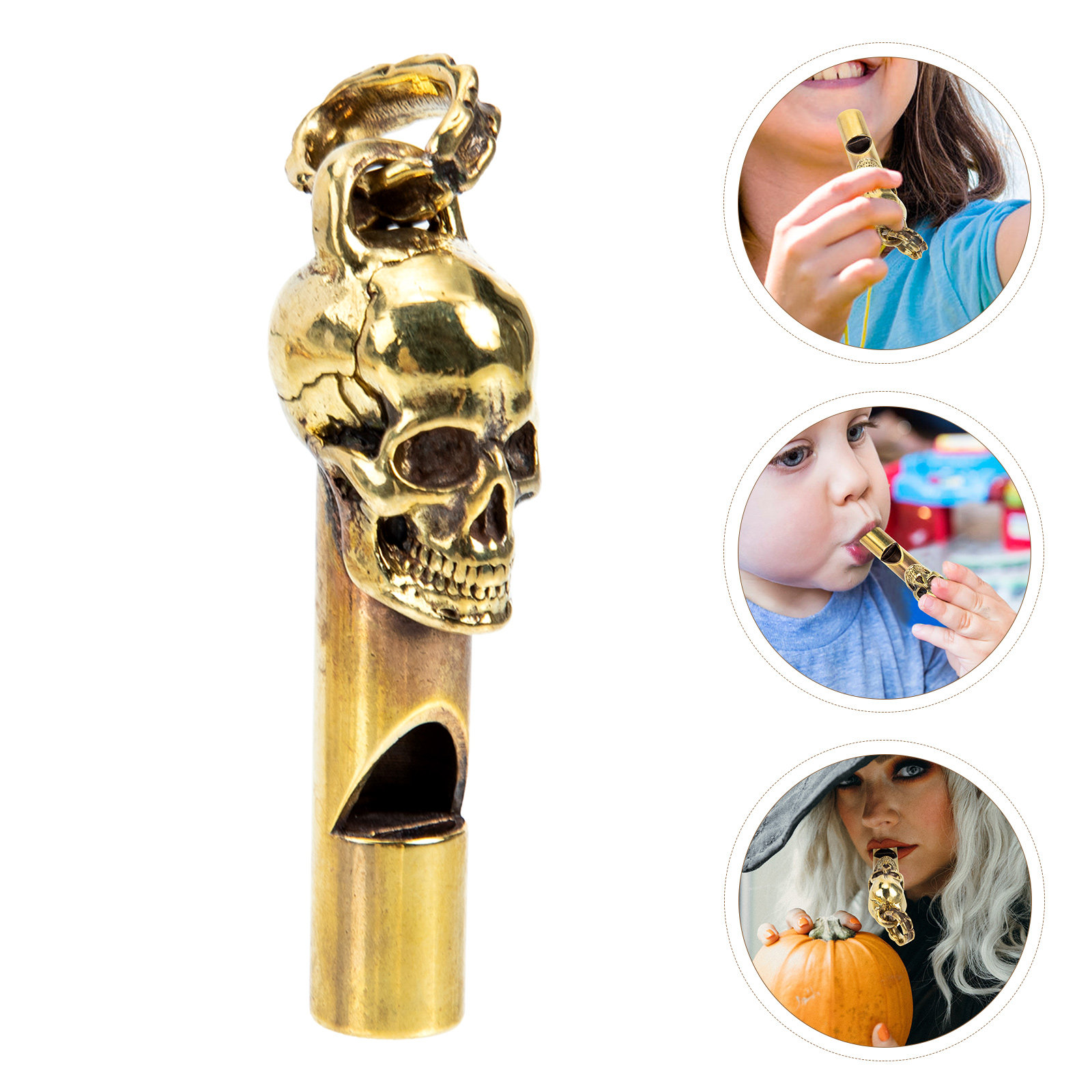 Copper Whistle Skull Head Shap - Emergency Whistle Loud recensie en prijs
