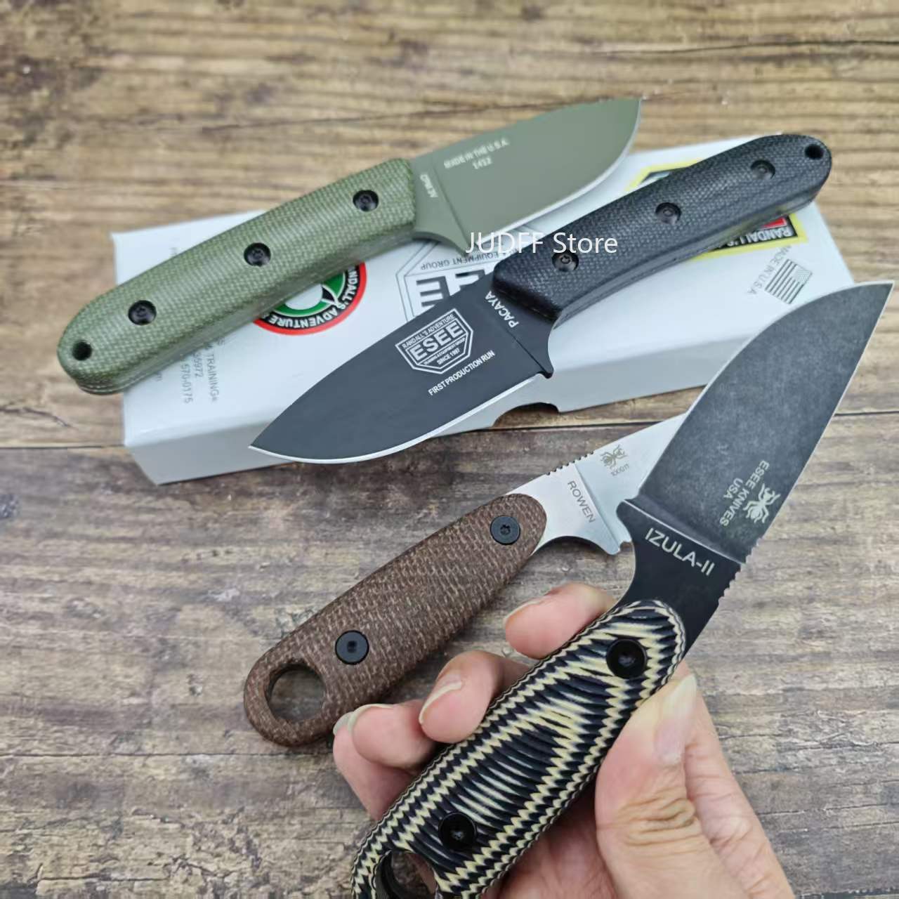 ESEE IZULA/ PACAYA Outdoor Fix - Bushcraft Knife Fixed recensie en prijs