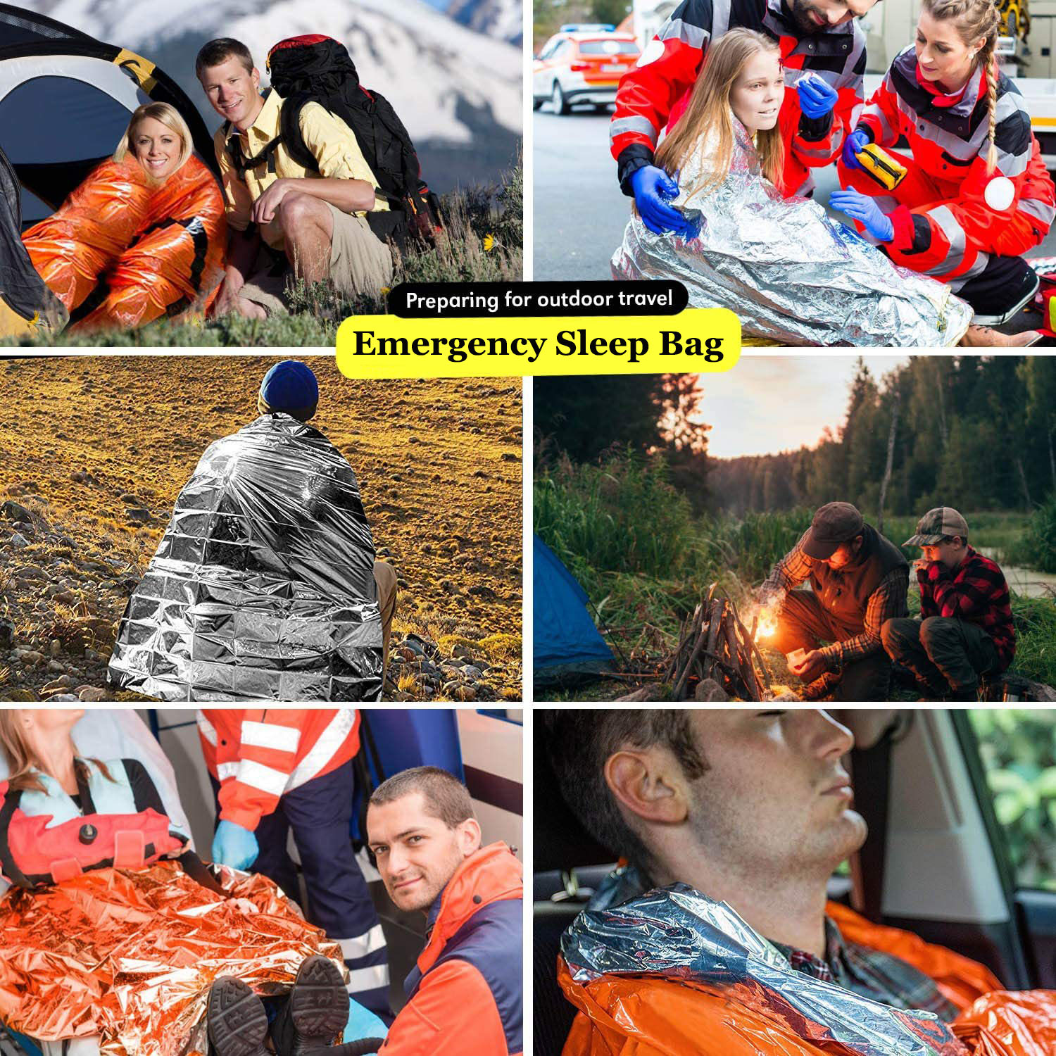 Portable Waterproof Emergency  - Bivy Bag Emergency recensie en prijs