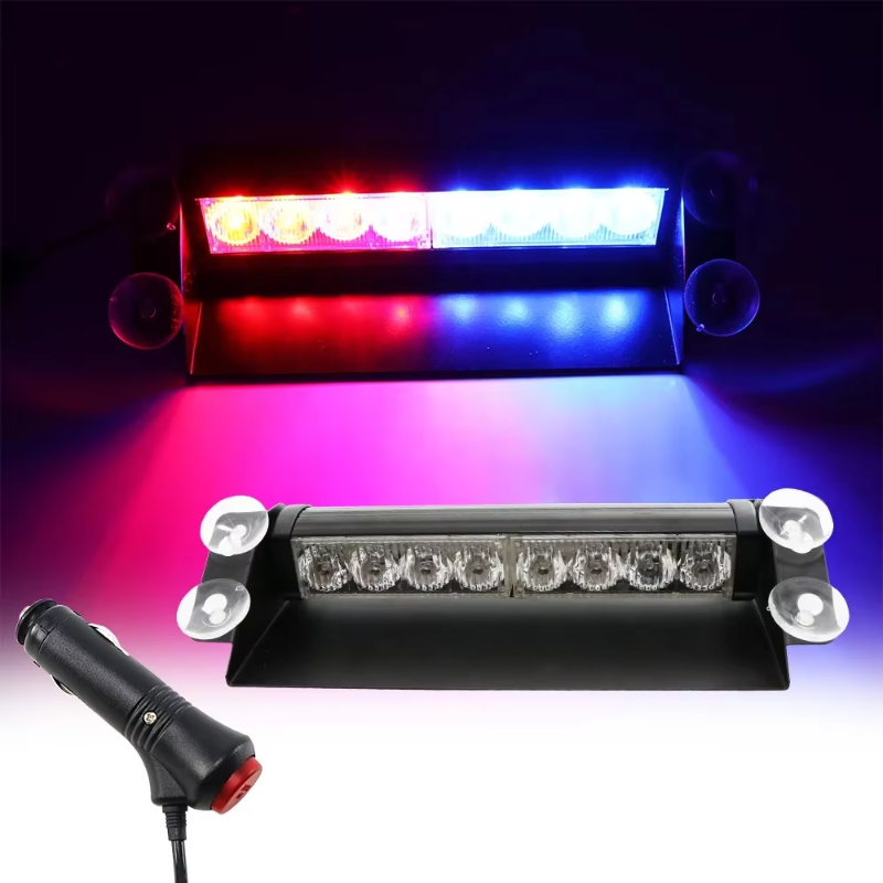 8 LED Universal Car Strobe Lig - Sos Light Strobe recensie en prijs
