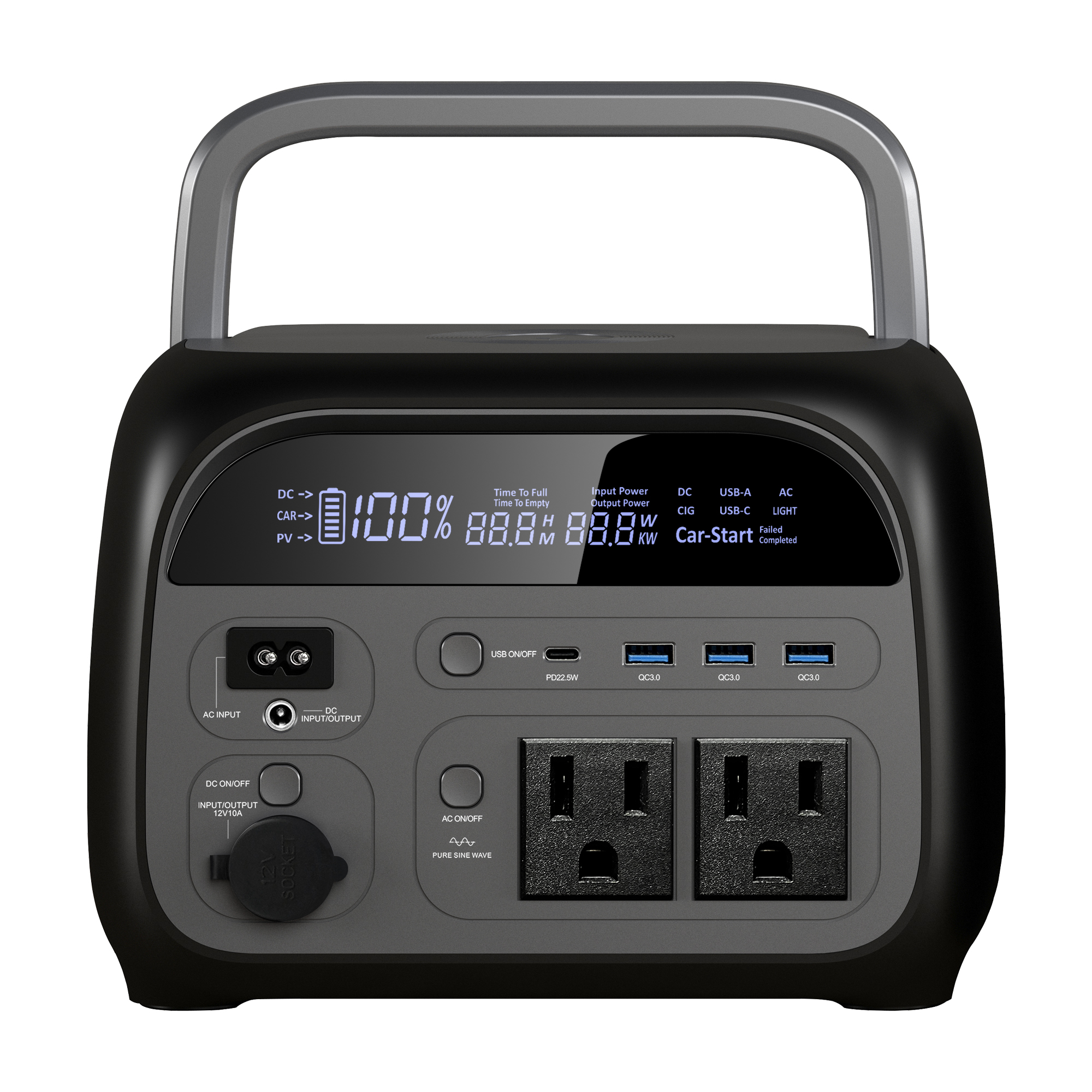 CTOLITY AP400 500W Portable Po - Solar Emergency Charger recensie en prijs